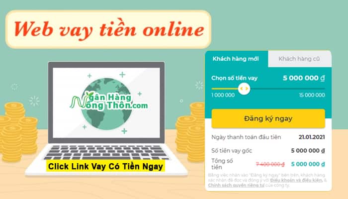 Trang Web Vay Tiền Online Uy Tín 2023 + Click Link Vay Có Tiền Ngay