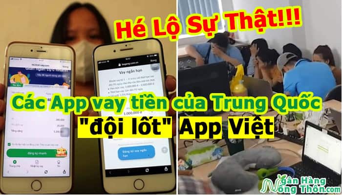 các App vay tiền của Trung Quốc đội lốt App Việt-min