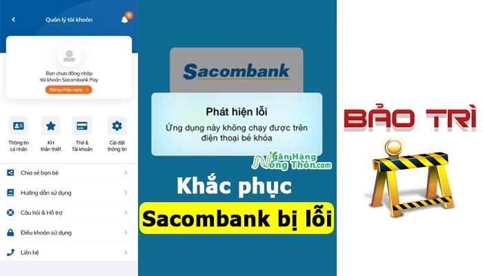 Khắc phục Sacombank Pay mbanking bị lỗi hệ thống, chuyển tiền, chưa xác định