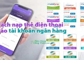 Cách nạp thẻ điện thoại vào tài khoản ngân hàng, ví Viettelpay, Momo, Airpay