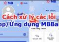 Lỗi App MBBank