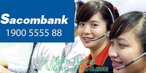 Kiểm tra số tài khoản ngân hàng Sacombank qua Hotline