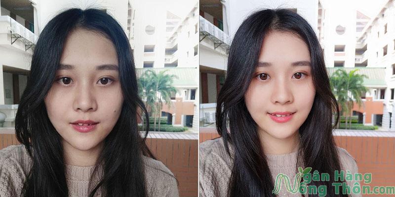 Ứng dụng chỉnh cười hé răng tự nhiên Meitu