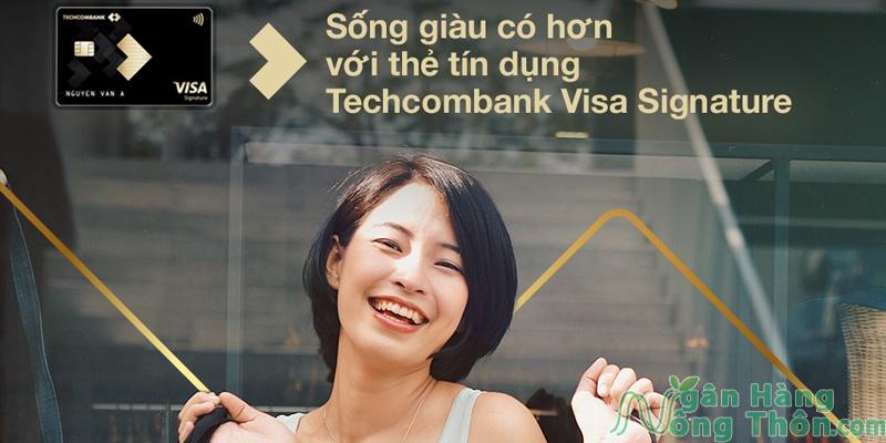 Phòng chờ Visa Signature Techcombank