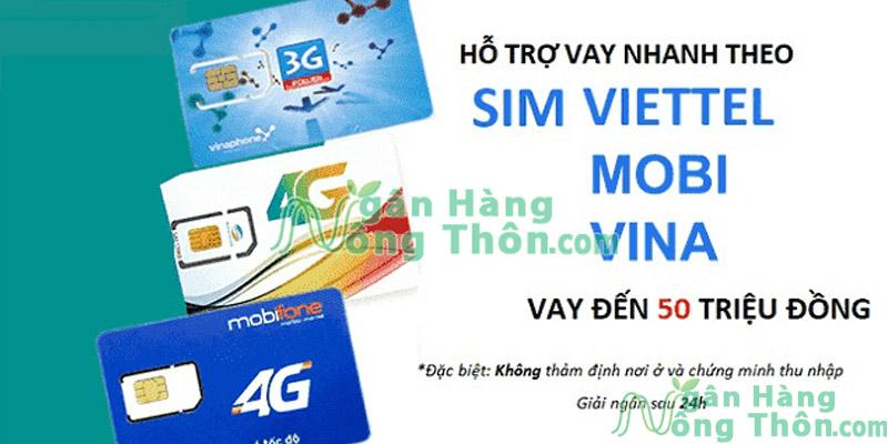 Vay tiền FE Credit qua sim Viettel