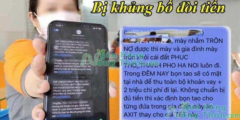 Rủi ro việc vay tiền app lừa đảo