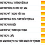 Có Bao Nhiêu Ngân Hàng Ở Việt Nam? Bảng Xếp Hạng Ngân Hàng 2024