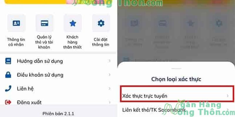 Xác thực ngay