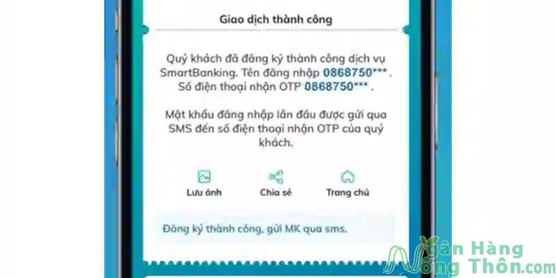 Đăng ký smart banking