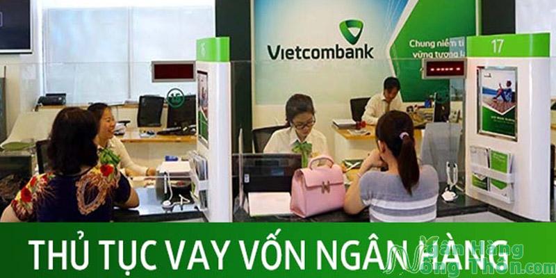 Vay vốn bằng giấy phép kinh doanh Vietcombank: Thủ tục, Lãi suất