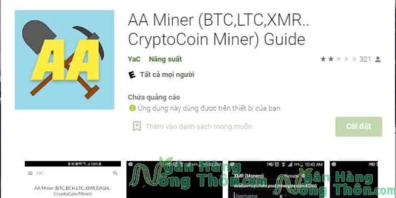 Đào bitcoin tại AA Miner