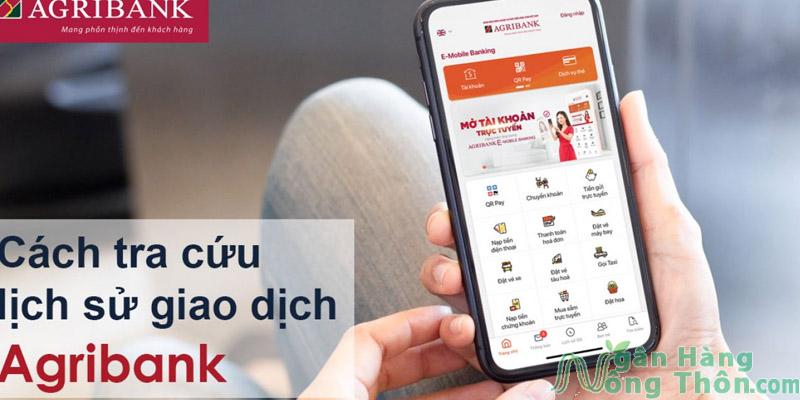 Kiểm tra lịch sử giao dịch Agribank qua SMS trên điện thoại 2024