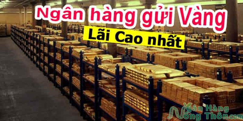 Ngân hàng gửi Vàng lãi suất cao nhất 2024, Phí giữ hộ vàng tại ngân hàng