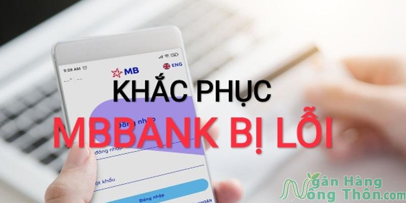 App MBBank lỗi hệ thống GW, không đăng nhập, giao dịch được