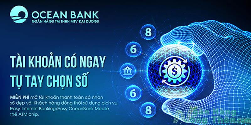 Mở tài khoản ngân hàng OceanBank online