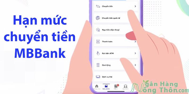 Cách xem hạn mức chuyển tiền MBBank trên app và Cách thay đổi