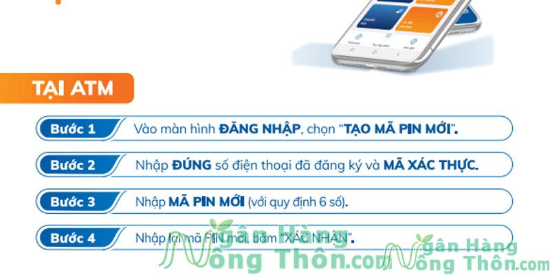 Đổi mã PIN thẻ Sacombank