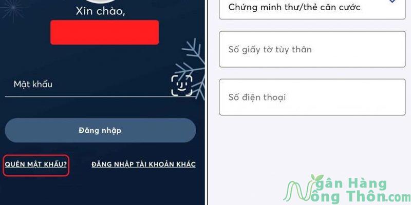 Lấy lại mật khẩu MBBank khi bị quên