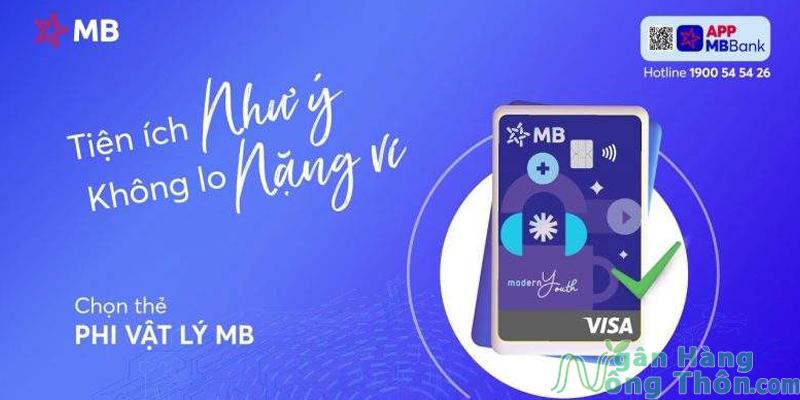 Hạn mức mở thẻ tín dụng MB Youth