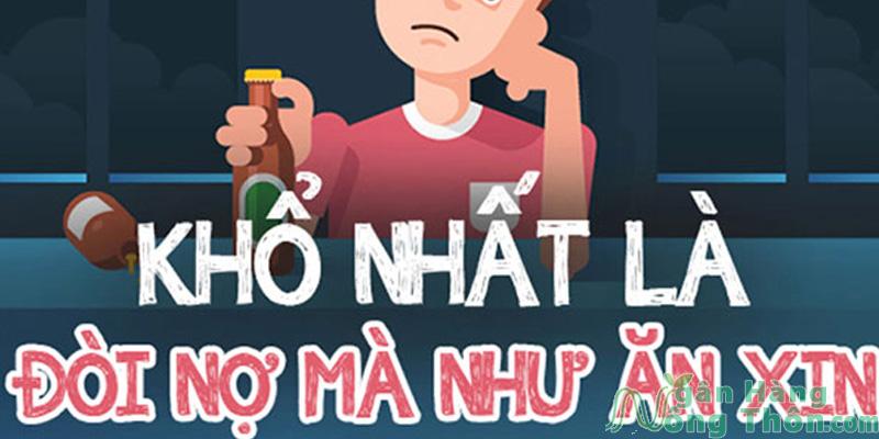 Hình ảnh đòi nợ khéo