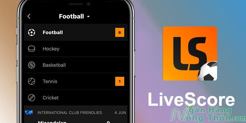Ứng dụng bóng đá Live Score