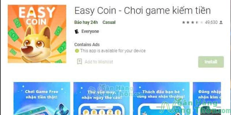 Easy Coin là gì? Chơi game Easy Coin kiếm tiền lừa đảo không?