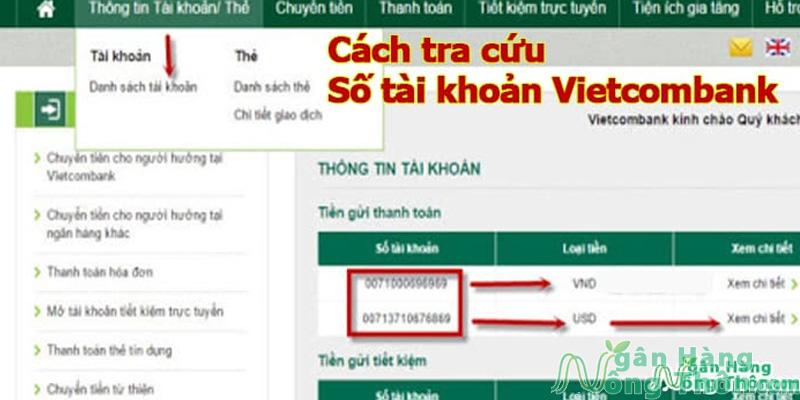 Trọn bộ các cách tra cứu số tài khoản Vietcombank nhanh chóng, đơn giản nhất