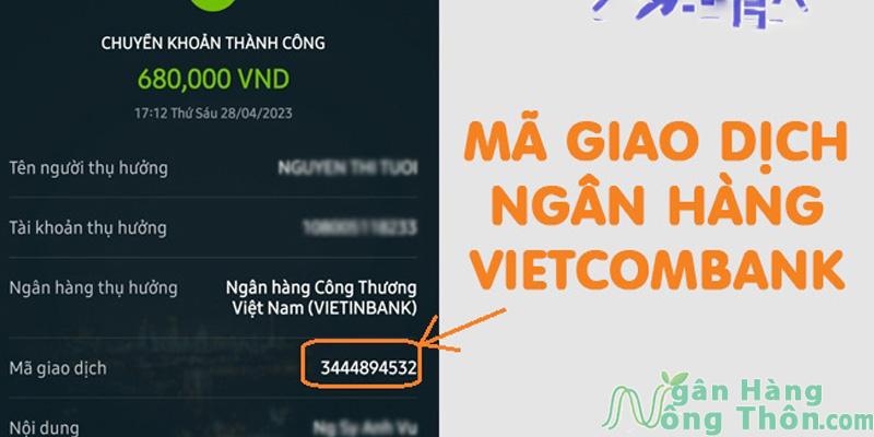 Mã giao dịch Vietcombank