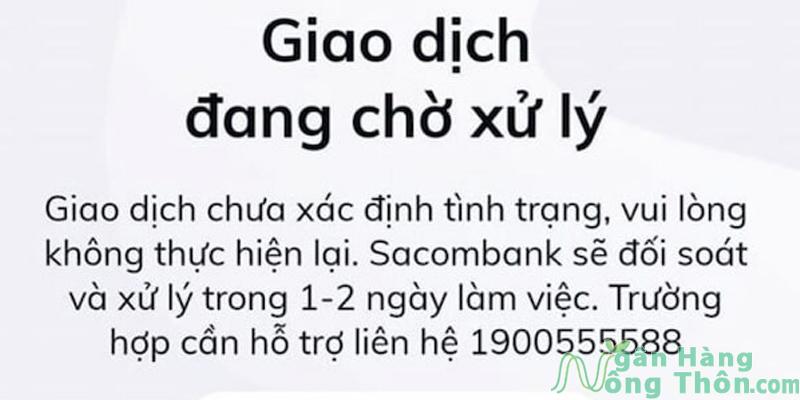 App Sacombank Pay banking bị lỗi đăng nhập, chuyển tiền, gián đoạn