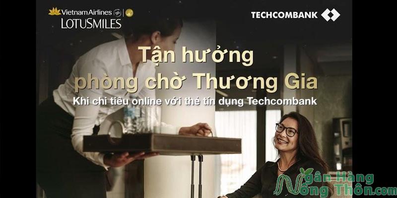 Phòng chờ Visa Signature Techcombank