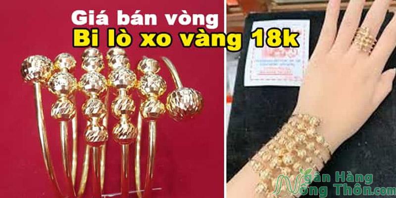 Cập nhật Giá vòng Bi Lò Xo xoắn vàng 18K hiện nay mới nhất 2021