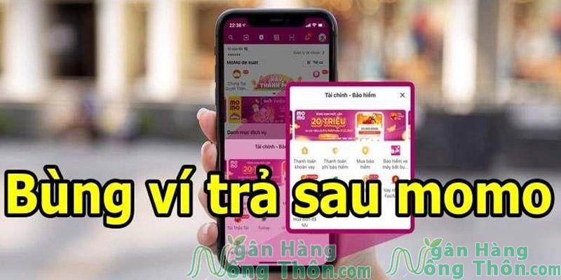 Dùng ví trả sau Momo