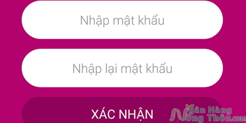 Xác nhận mật khẩu