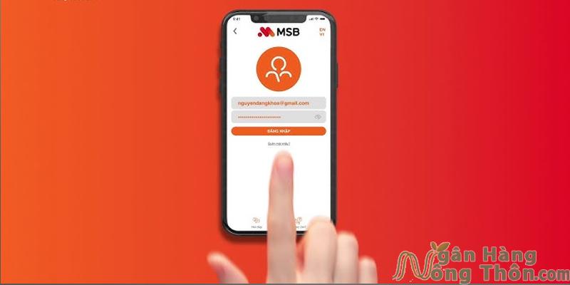 Các bước  mở tài khoản ngân hàng MSB Online Miễn phí