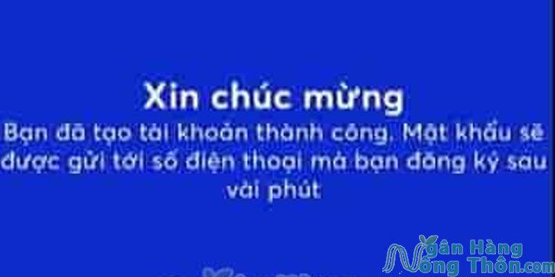 Thông báo chúc mừng