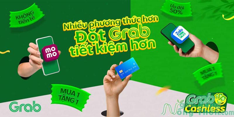 Các bước thanh toán Grab