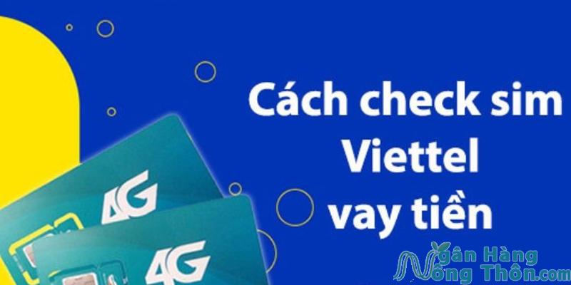 Lợi ích vay tiền sim Viettel