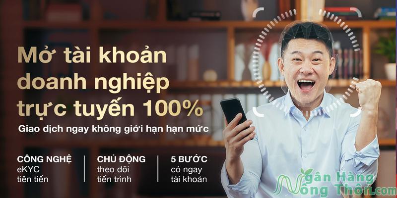 Phí mở tài khoản doanh nghiệp Techcombank online 2024