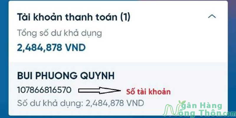 Hình ảnh minh họa về số dư khủng