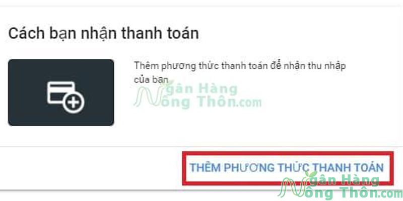 Nhấp thêm thanh toán