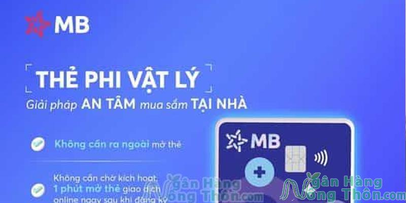 Thẻ phi vật lý MB Bank