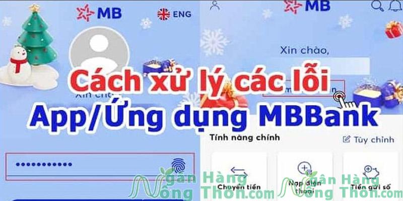 Lý do app MBBank bị lỗi