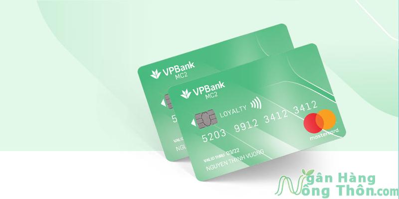 Thẻ ghi nợ VPBank quốc tế MC2