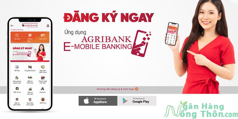 Phí dịch vụ e-mobile banking Agribank