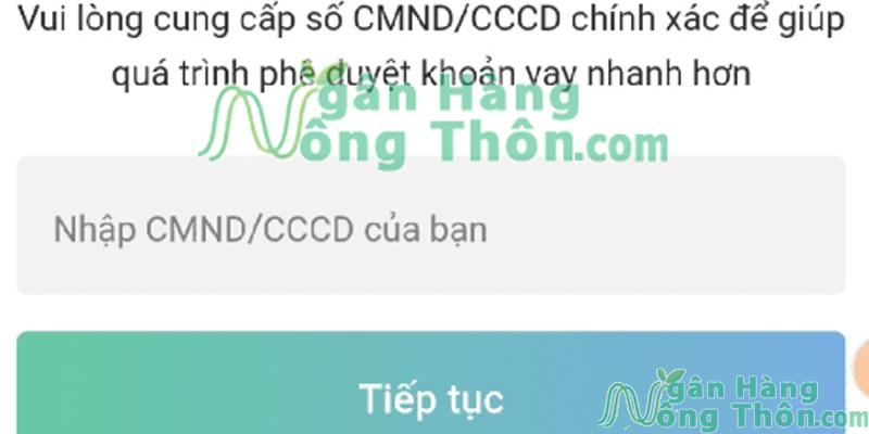 Nhập căn cước công dân