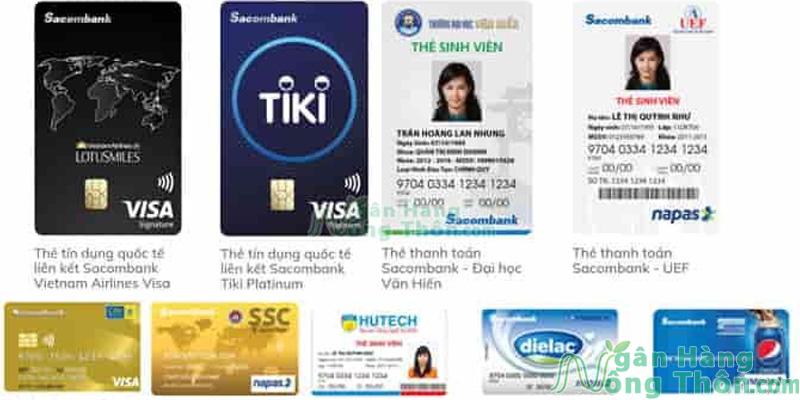 Thẻ liên kết Sacombank