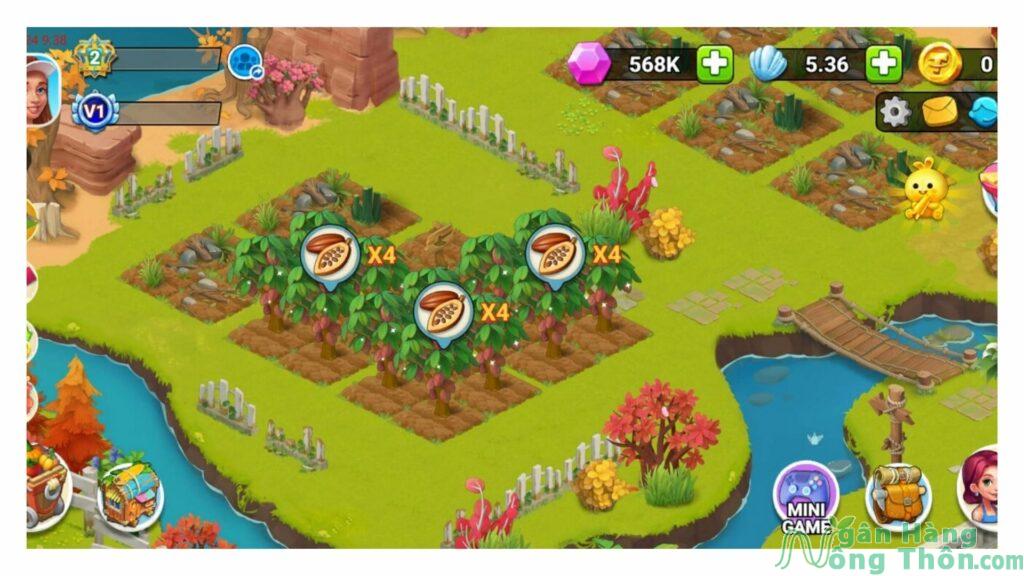 Cách chơi game nông trại kiếm tiền thật trên iOS, Android