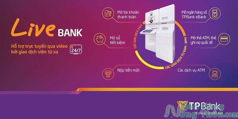 Các bước chuyển đổi thẻ tại hệ thống Live Bank