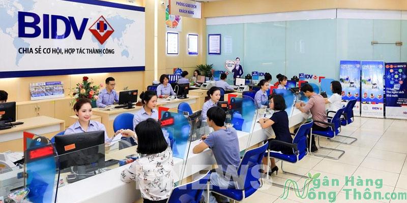 Vay sản xuất kinh doanh BIDV