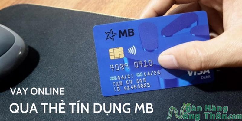 Vay tiền qua thẻ ATM MB bank